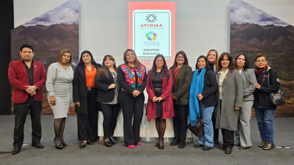 Lanzamiento oficial de la Feria Avioma 2025 en la sede de PromPerú, con autoridades y representantes del sector turismo. Lanzamiento oficial de la Feria Avioma 2025 en la sede de PromPerú, con autoridades y representantes del sector turismo.