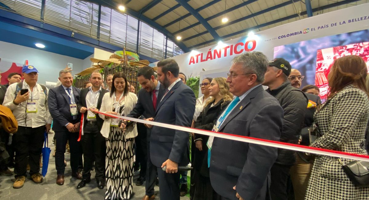Inauguración del stand de Atlántico en Anato 2025.