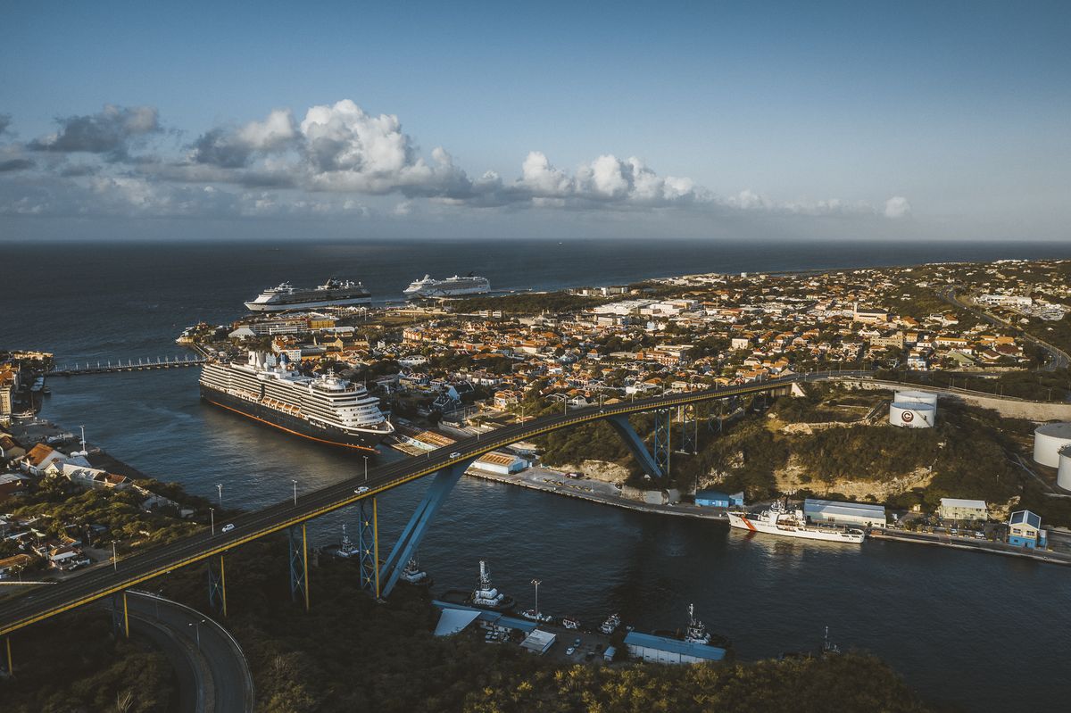 Puerto de Curazao.