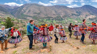 Perú: turismo comunitario en Cusco. Perú: turismo comunitario en Cusco.