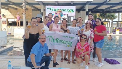 Fam trip de TuReserva com y AMR Collection.