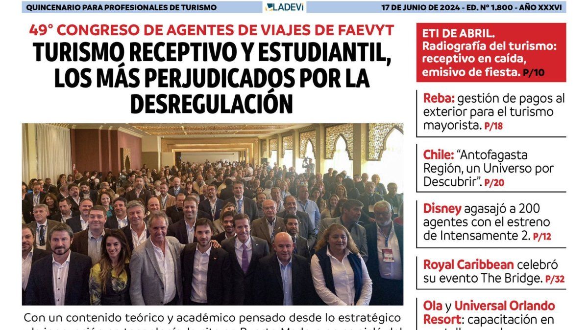 Lee la nueva edición de La Agencia de Viajes.