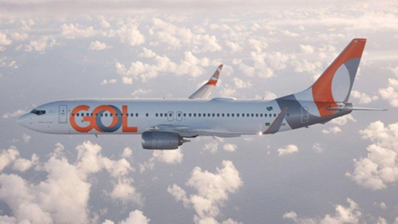 Uno de los Boeing B-737/800 de Gol Linhas Aéreas.