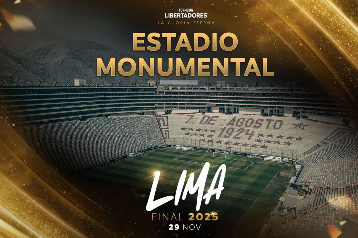 Lima será epicentro turístico con la Final de la Conmebol Libertadores 2025.