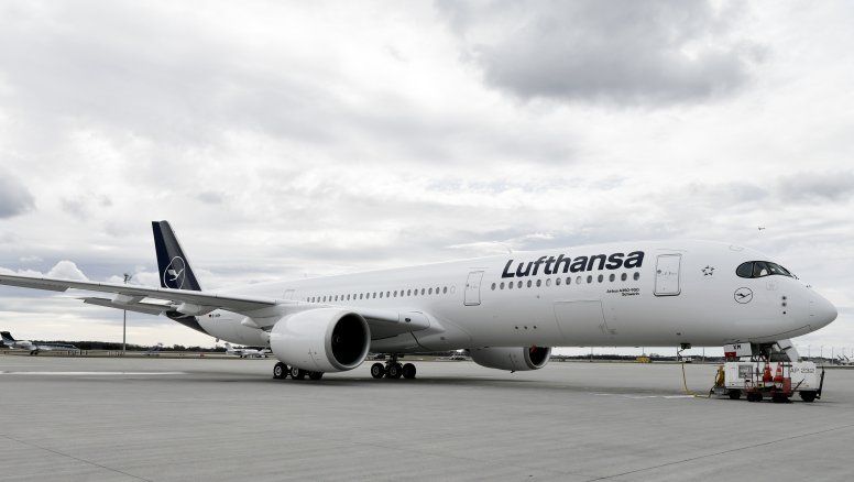 Airbus A350 de Lufthansa.