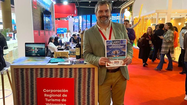 Sebastián Raby, gerente general de la Corporación Regional de Turismo de Valparaíso.&nbsp;