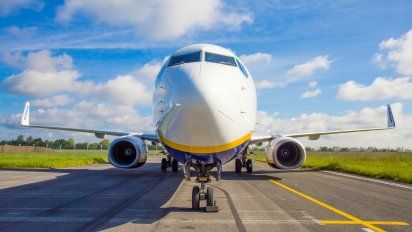 Avión de Ryanair