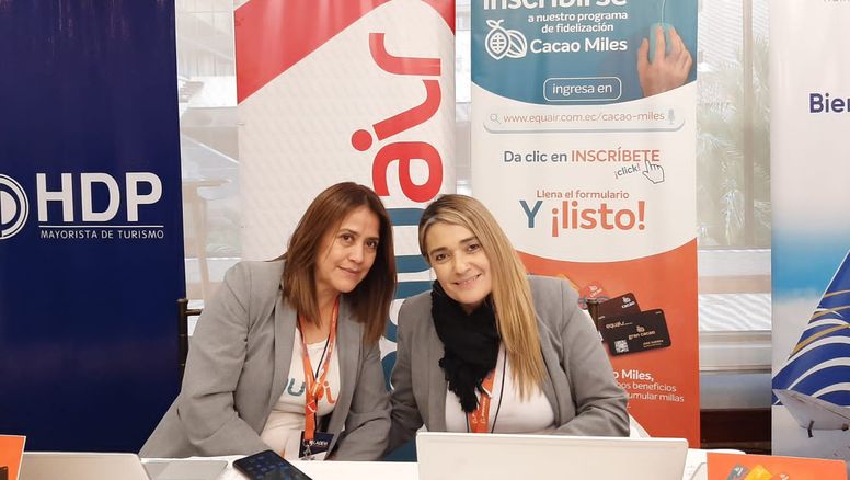 Parte del equipo Equair presentó las ofertas vigentes para las agencias de viajes quiteñas.&nbsp;
