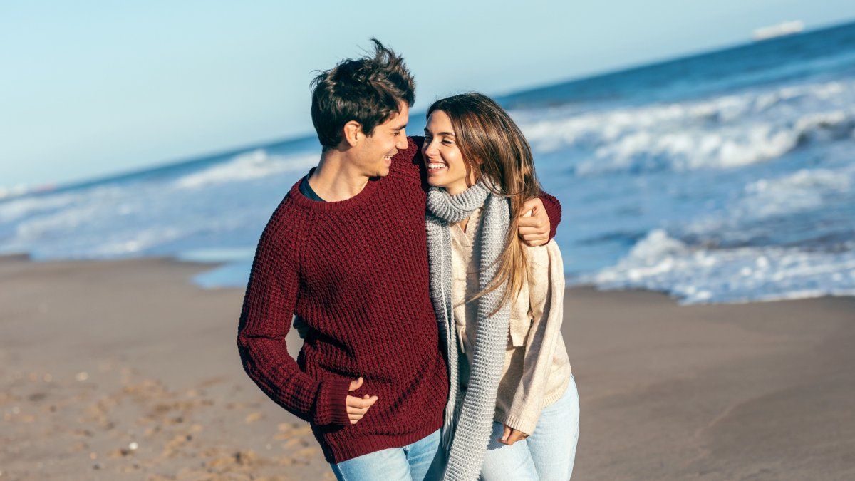 Vacaciones de invierno en Buenos Aires: el balneario Marisol cuenta con casi 50 km. de extensas playas.