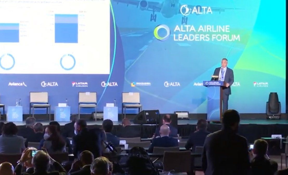 Roberto Alvo, flamante presidente de ALTA, presentó el estado de situación de la industria aerocomercial.