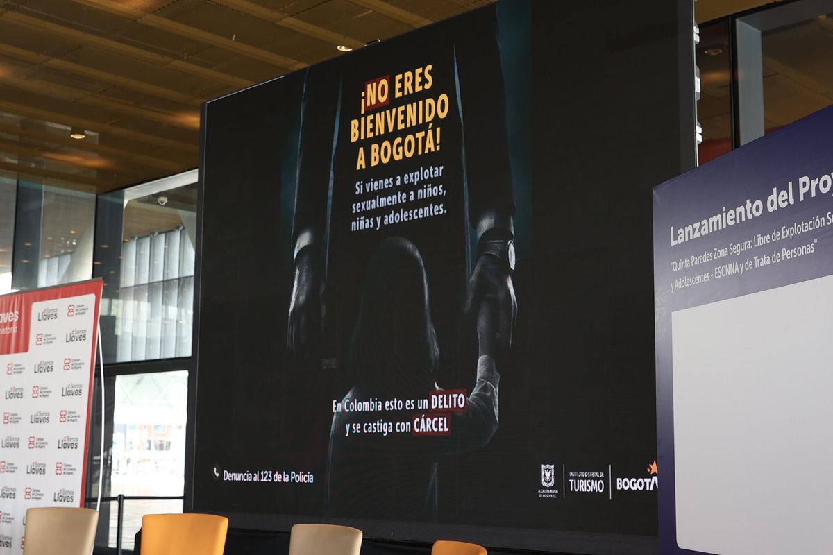 El Instituto Distrital de Turismo y la Cámara de Comercio de Bogotá presentaron nueva campaña para prevenir la Explotación Sexual y Comercial de Niños, Niñas y Adolescentes en la capital.