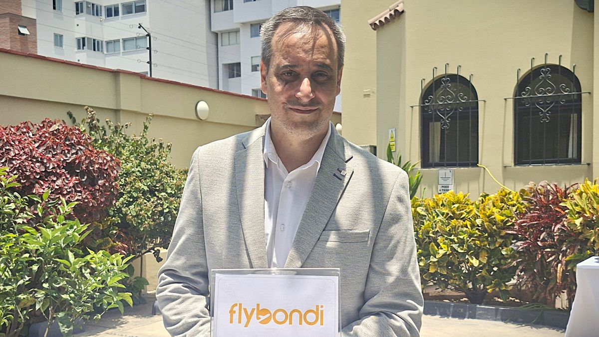 Javier Soto, gerente comercial de Flybondi.