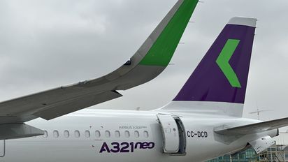 Sky Airline suma a la flota su cuarto avión A321neo