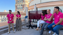 Parte del equipo de Civitatis en la presentación en Madrid de Civitatis Pro.