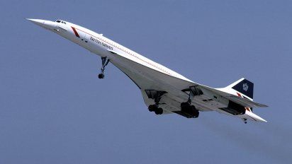 Uno de los Concorde de British Airways despega rumbo a Nueva York. Uno de los Concorde de British Airways despega rumbo a Nueva York.