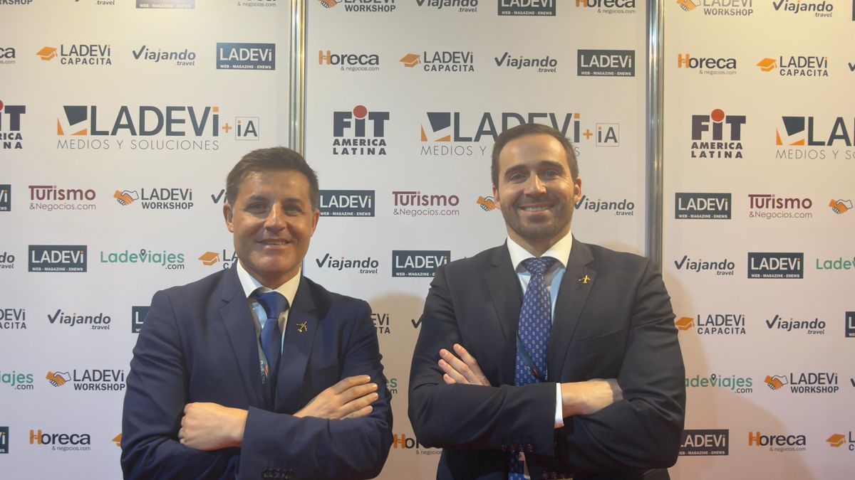 Plus Ultra: David Blázquez, director comercial; y Pablo Segura Bañón, director de Marketing. Plus Ultra: David Blázquez, director comercial; y Pablo Segura Bañón, director de Marketing.