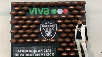 La aerolínea Viva Aerobus fue nombrada oficialmente como la línea aérea de Las Vegas Raiders, equipo de la NFL, en México.
