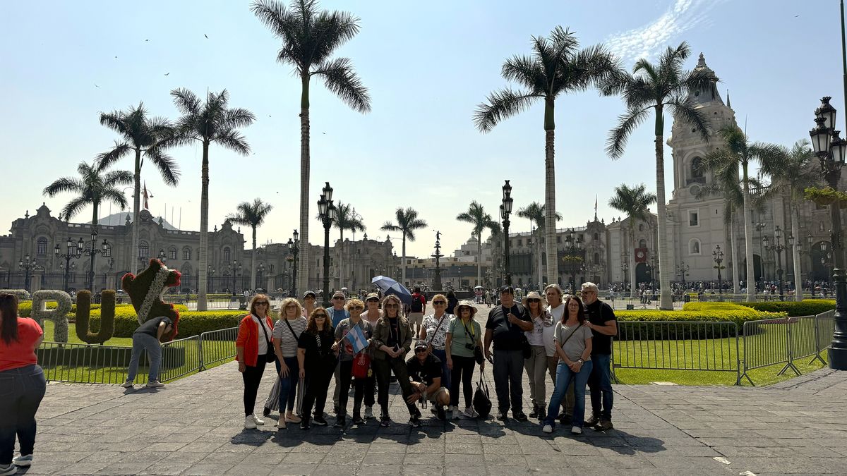 Ola: uno de los grupos que disfrutó de Encantos del Perú.