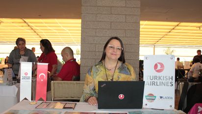 María Cristina Ortiz, ejecutiva comercial de Turkish Airlines.