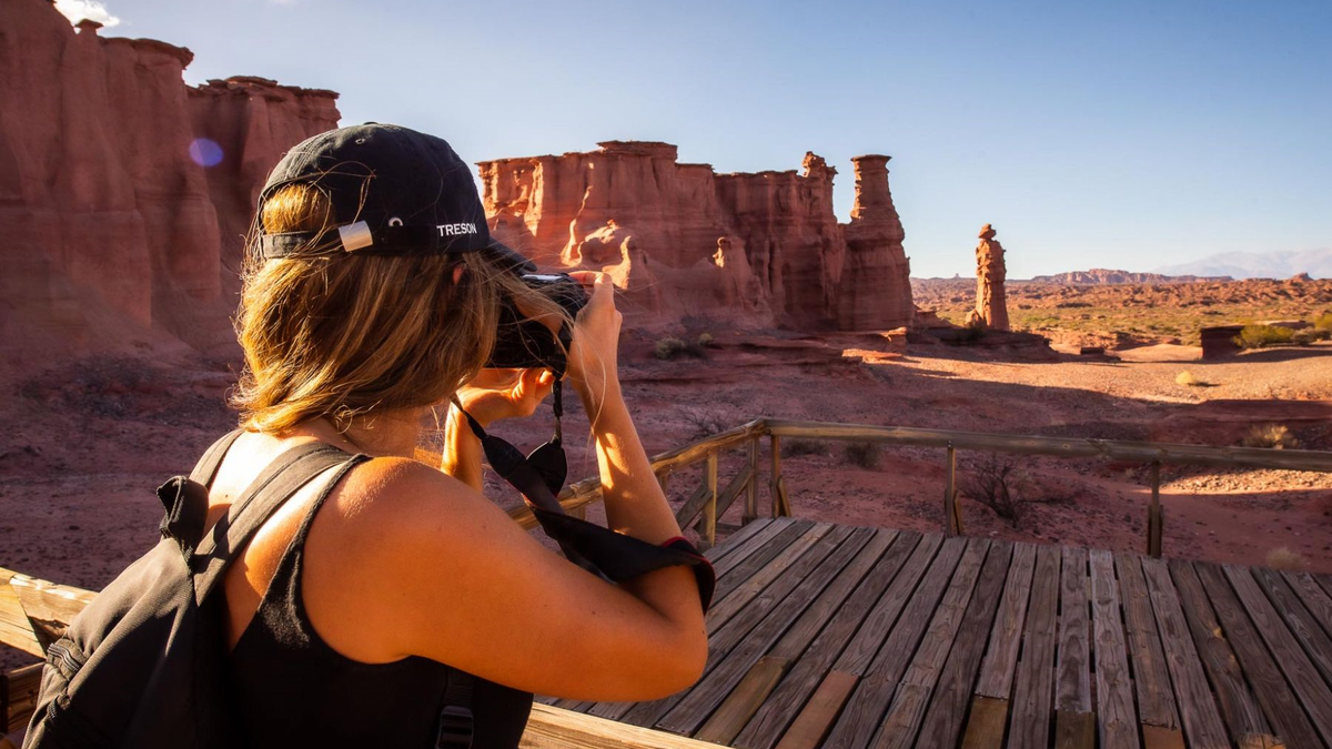 Escapadas: en La Rioja el Parque Nacional Talampaya ofrece una experiencia inolvidable.