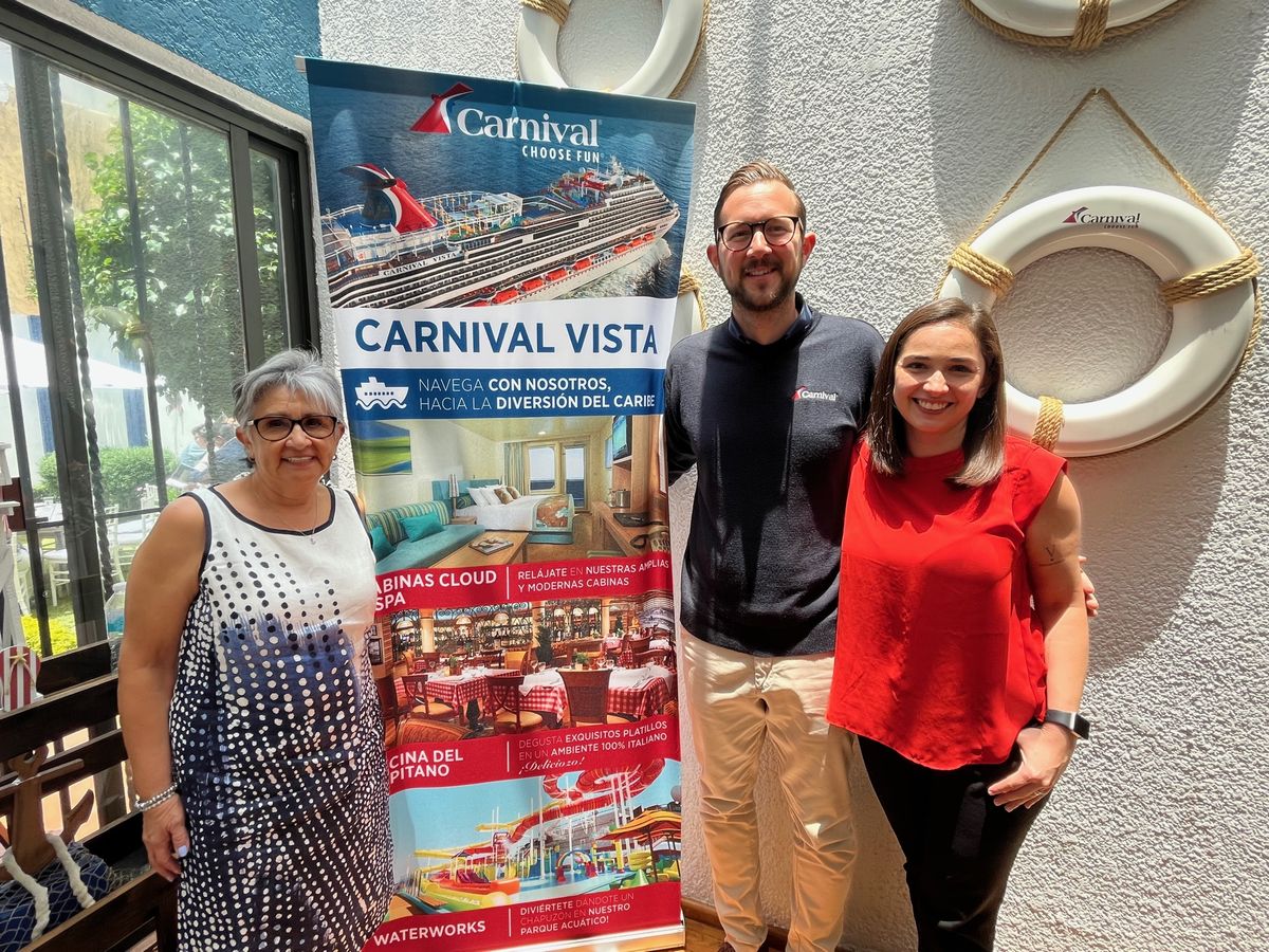 Carnival México ofreció una exhaustiva capacitación para Meeting Planners sobre la oferta y facilidades de la naviera para el segmento MICE.