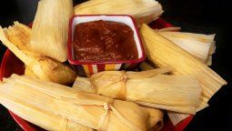 Tamales, otro plato típico del Norte Argentino.