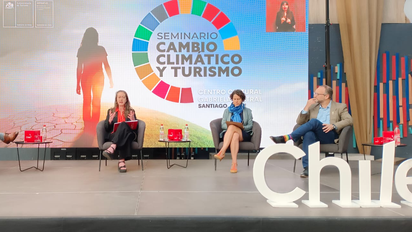 Autoridades expusieron los impactos del cambio climático sobre el sector turismo.