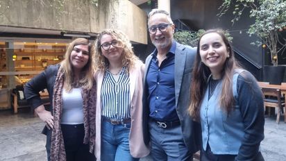El equipo de Hoteles Solaris junto al de Promovêre.