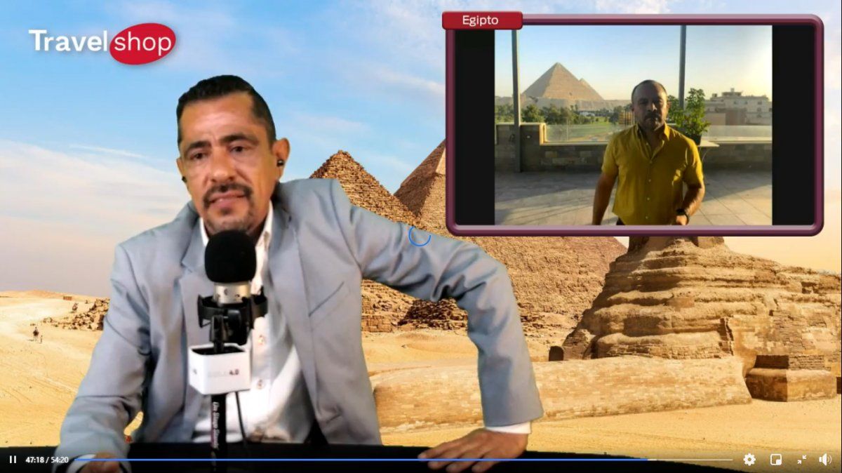 Jorge Garay y Miguel Galicia, gerente comercial OTS México y director general de Travel Shop, respectivamente.