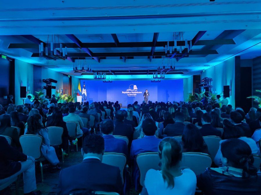 David Collado, ministro de Turismo de República Dominicana durante el evento en Anato.