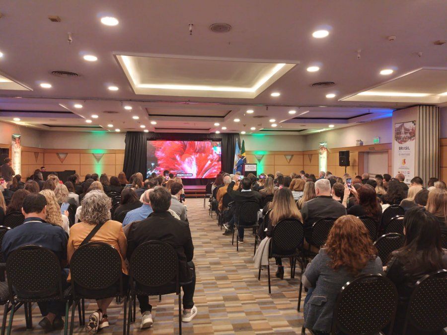 Ola promocionó su oferta en el Meeting Brasil LATAM 2023.