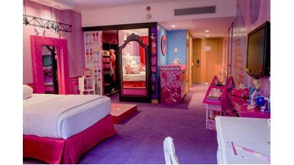 hilton barbie room