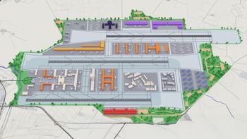 Primer borrador del MOP para el futuro del Aeropuerto de Santiago considera pasar de 1.050 a 2.350 hectáreas.