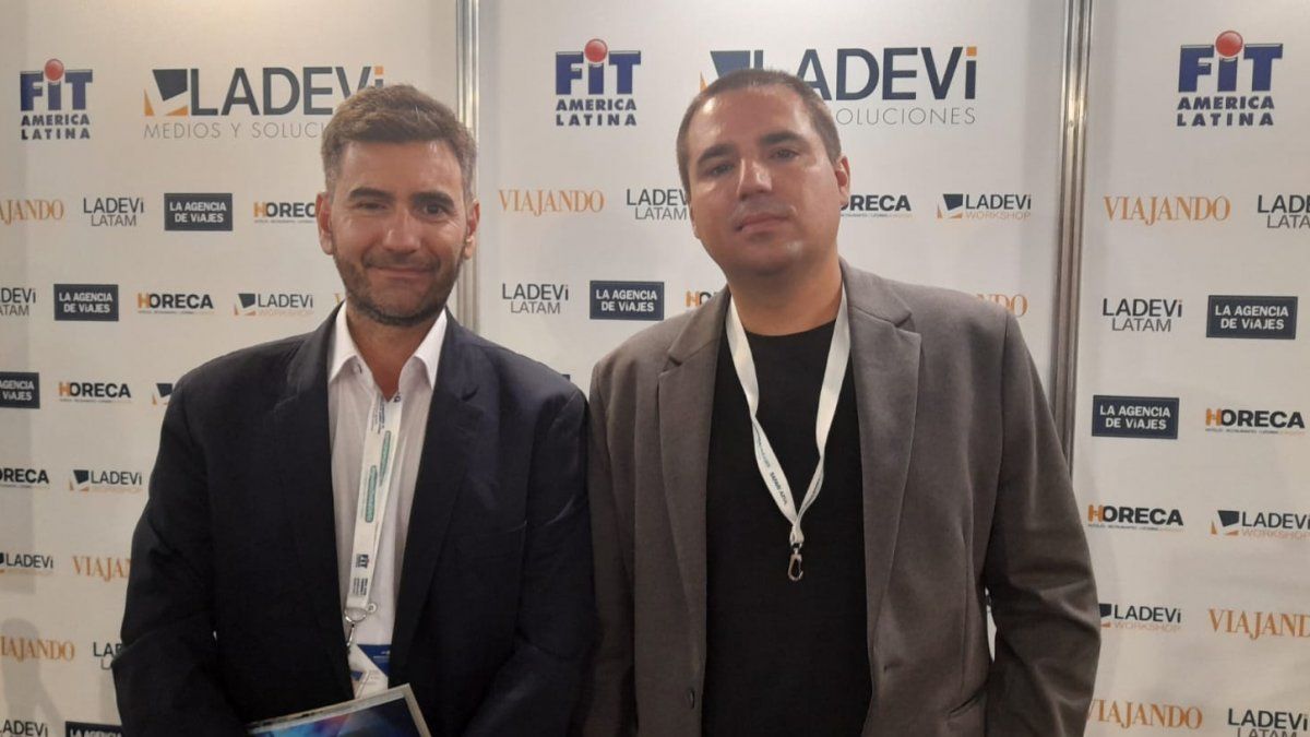 Gastón Grazzi -director/CEO de Red Turística de Hoteles- junto a Jerónimo Dramisino -socio/Destination Services Manager de Red Turística Argentina-.