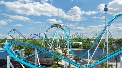 La nueva montaña rusa de SeaWorld se estrenará el 27 de mayo.