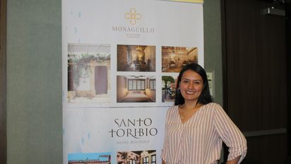 Leidy Pérez, coordinadora de revenue y reservas de los Hoteles Santos de Piedra.&nbsp;