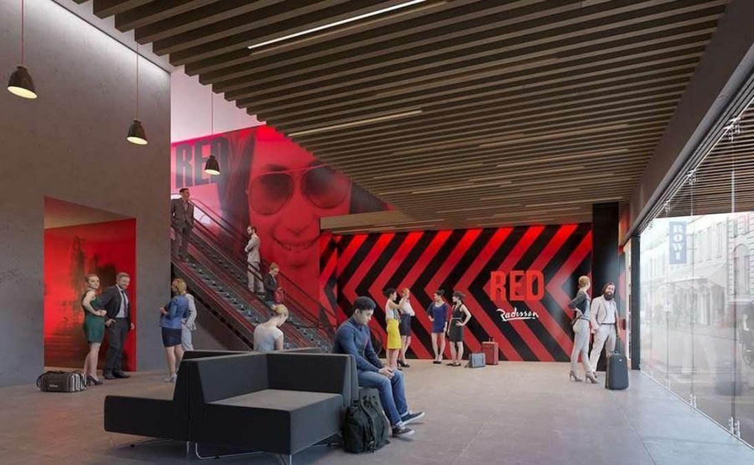 Hotel Radisson donde se estará realizando el foro de FETAVE Madrid Puerta de América.