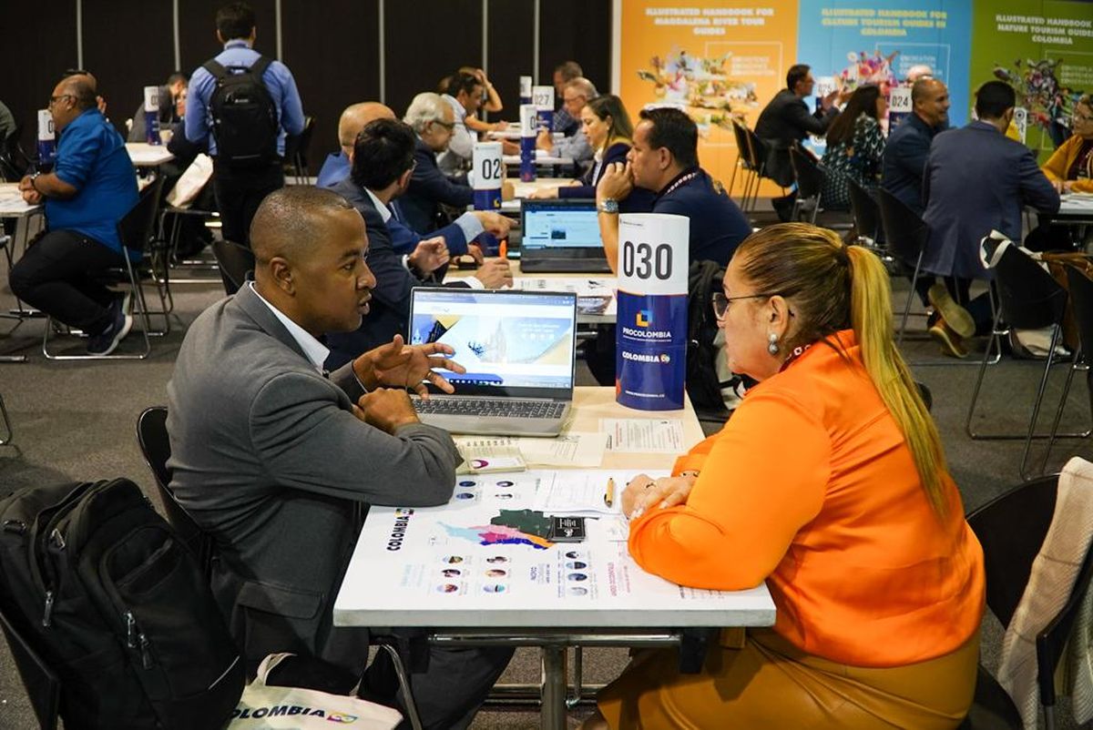 Imágenes de la segunda jornada de Colombia Travel Mart 2023.