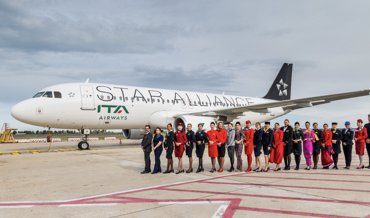 ITA Airways se incorpora a la alianza Star Alliance.