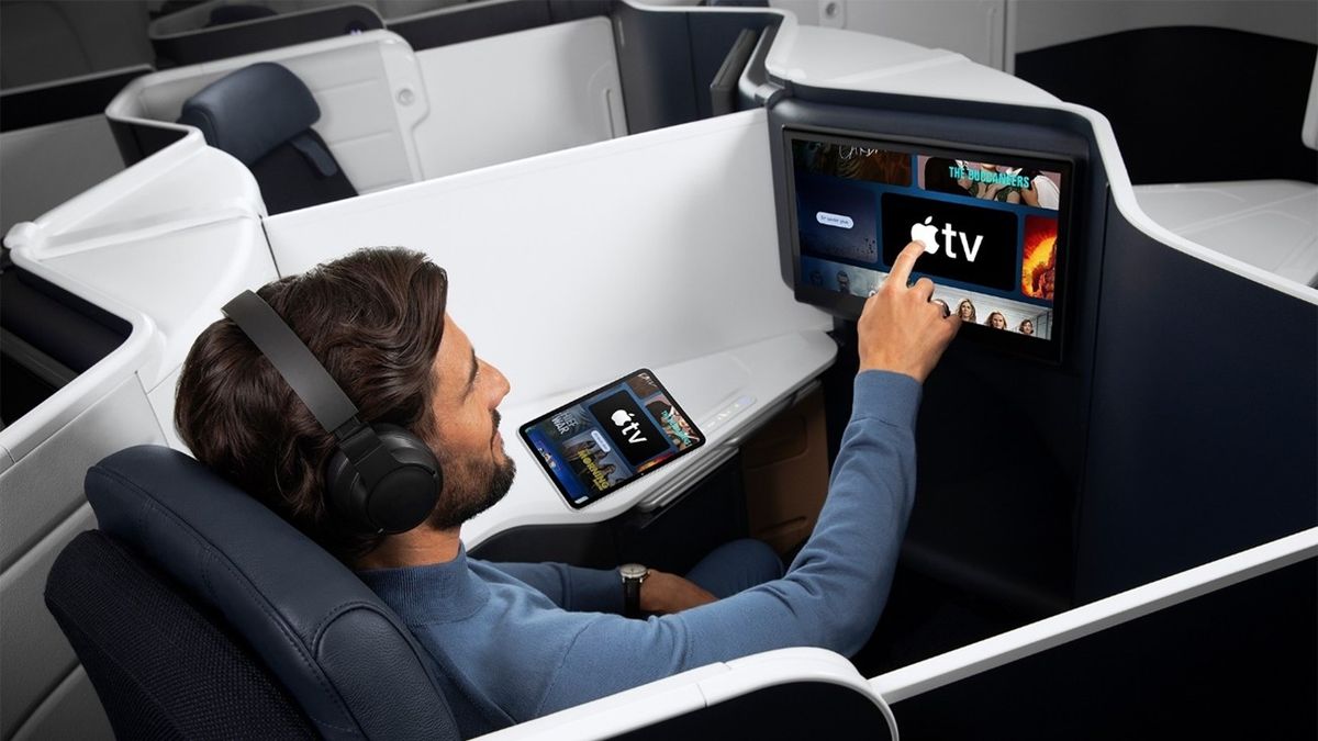 Air France suma Apple TV a sus vuelos de larga distancia.