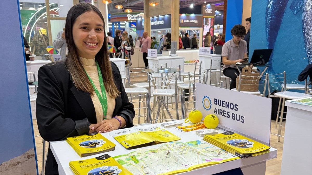 Ailen Fernández, ejecutiva de cuentas de Buenos Aires Bus.