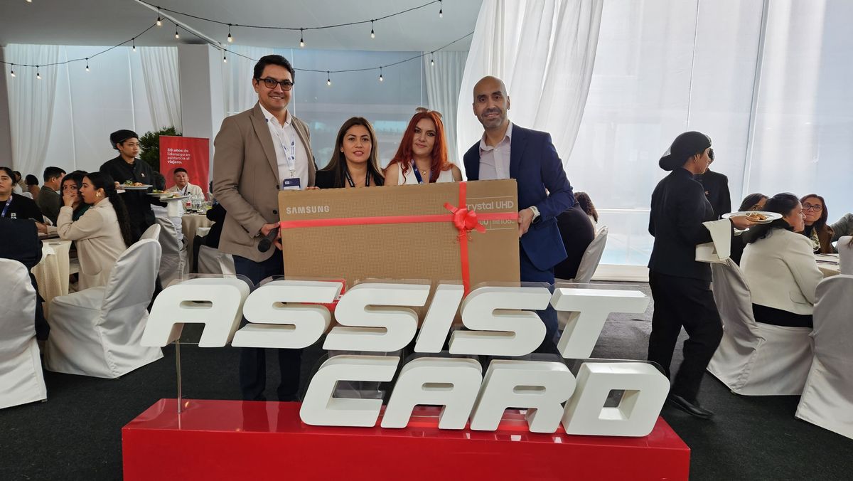 Imagen tomada durante el almuerzo organizado por Assist Card en el marco de la 4ta Convención Nacional del Grupo GEA Perú.