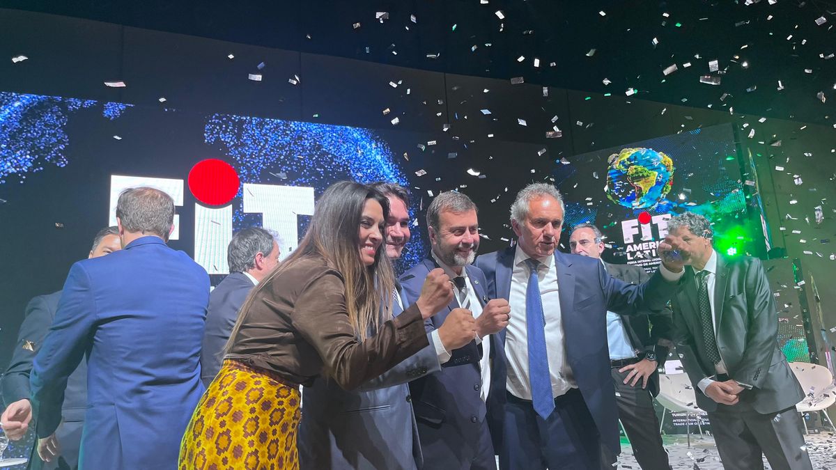 FIT 2024: autoridades de Argentina y Brasil en la apertura oficial de la feria.