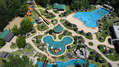 El parque acuático de la Patagonia para refrescarse en familia este verano