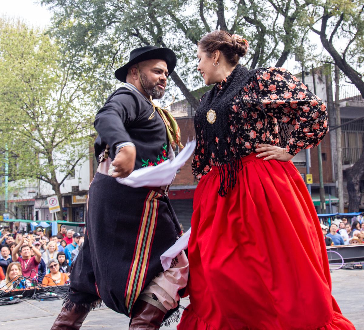 La feria de Mataderos es uno de los mercados más importantes de la ciudad.