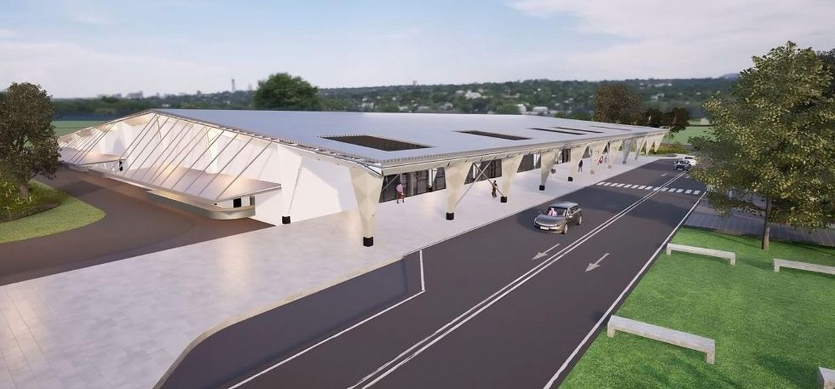 Imagen render del proyecto de mejoramiento del Aeropuerto Mataveri de Rapa Nui, parte del Plan de Aeropuertos 2025-2030 anunciado por el MOP. - Ladevi Medios y Soluciones Imagen render del proyecto de mejoramiento del Aeropuerto Mataveri de Rapa Nui, parte del Plan de Aeropuertos 2025-2030 anunciado por el MOP.