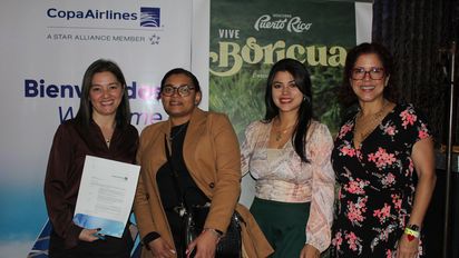 Evento de Discover Puerto Rico en Bogotá.