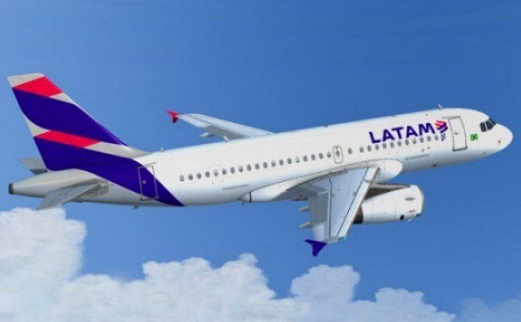 Airbus A320 de Latam.