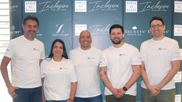 Alex Ruiz, Sihomara Yunda, Sebastián González, Eduard Padilla y David Abril de Hyatt Inclusive Collection.