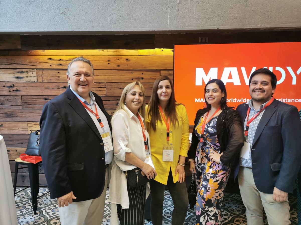 Manuel Iradi (MAWDY), Cecilia Catalán (Viajes El Corte Inglés), Carolina Yáñez (Casaideas), Claudia Fernádez (Puig) y Ernesto Riquelme (MAWDY). 